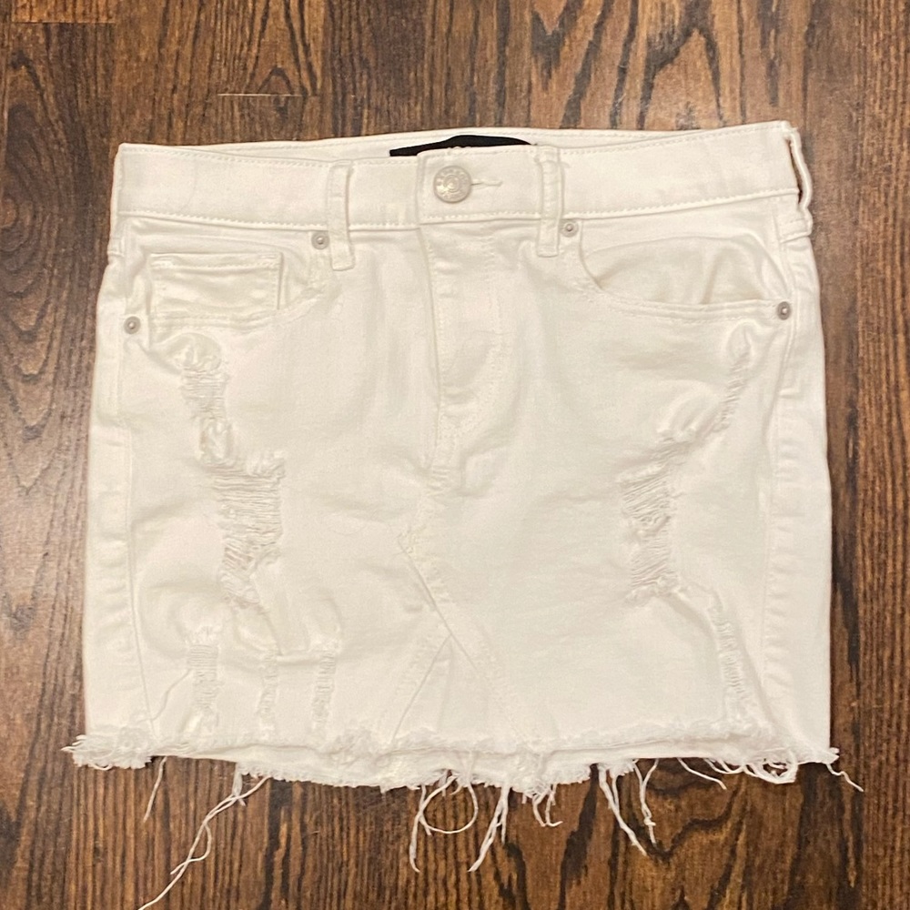 Express denim skirt
